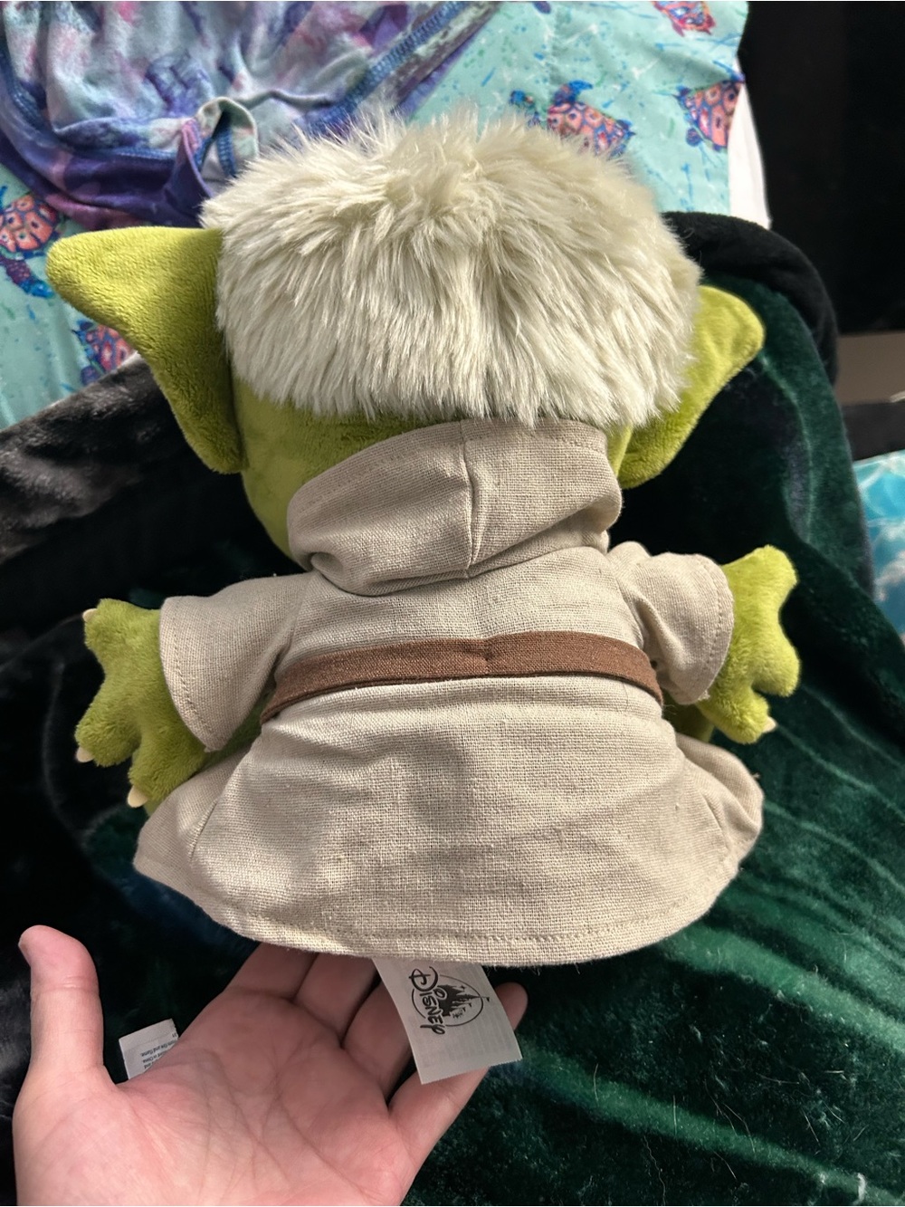 Disney Parks Big Fret Green Yoda Plush - Soft - Picture 4 of 6